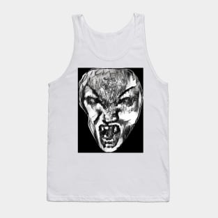 Angry face Tank Top